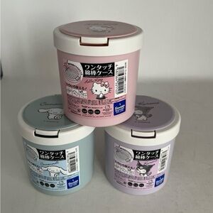 Sanrio Mini Bins-Hello Kitty, Kuromi, Cinnamon Roll-NEW